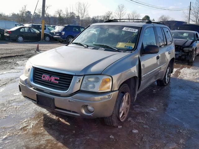 1GKDT13SX22111467 - 2002 GMC ENVOY GRAY photo 2