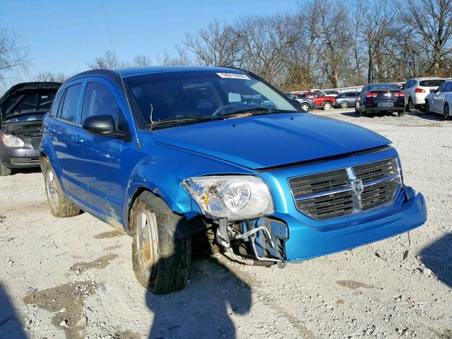 1B3HB48A19D103999 - 2009 DODGE CALIBER SX BLUE photo 1