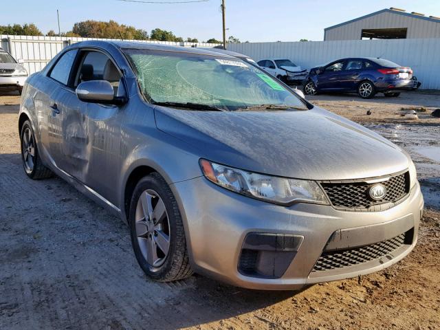 KNAFU6A27A5263461 - 2010 KIA FORTE EX GRAY photo 1