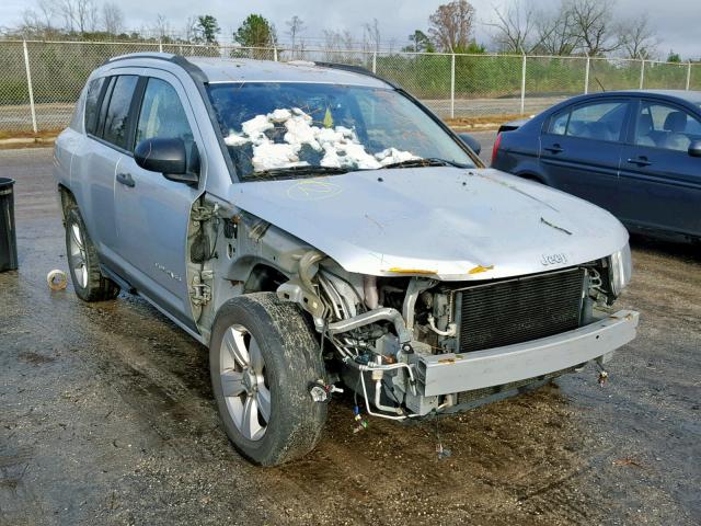 1C4NJCBBXED567125 - 2014 JEEP COMPASS SP 银色 照片 1