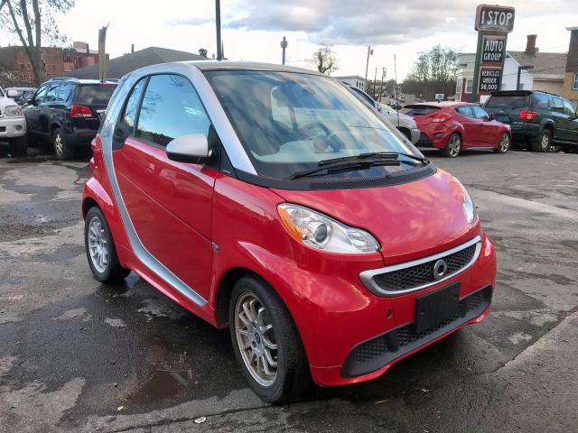 WMEEJ9AAXDK726247 - 2013 SMART FORTWO ELE RED photo 1