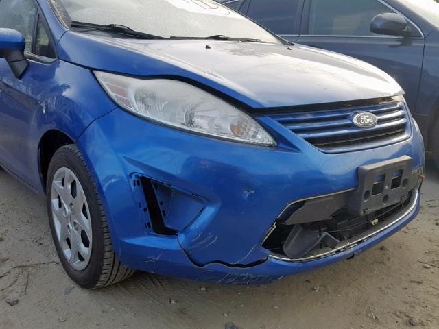 3FADP4AJ4BM173506 - 2011 FORD FIESTA S BLUE photo 9