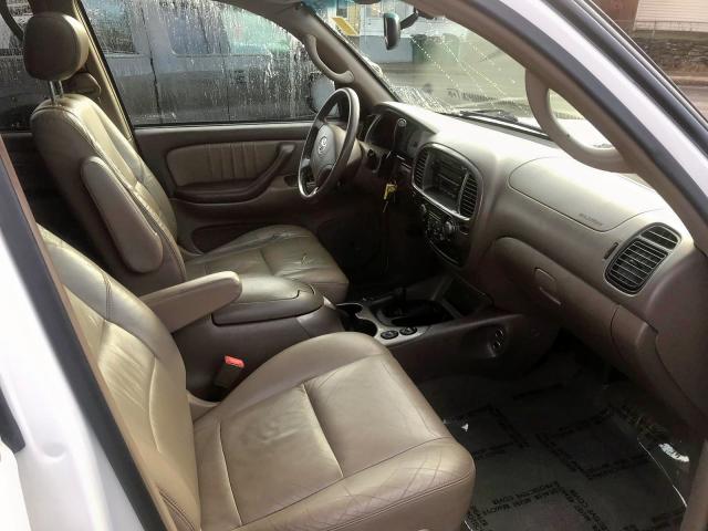 5TDBT48A03S191005 - 2003 TOYOTA SEQUOIA LI WHITE photo 6