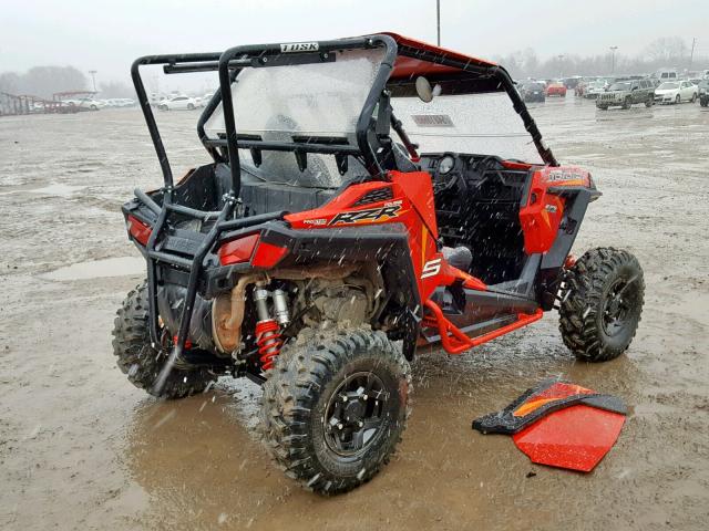 3NSVBE998HF912840 - 2017 POLARIS RZR S 1000 RED photo 4