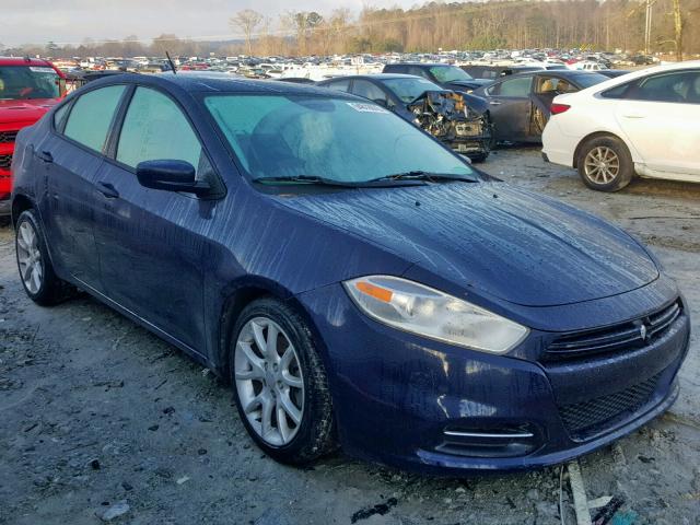 1C3CDFBA9DD240533 - 2013 DODGE DART SXT BLUE photo 1