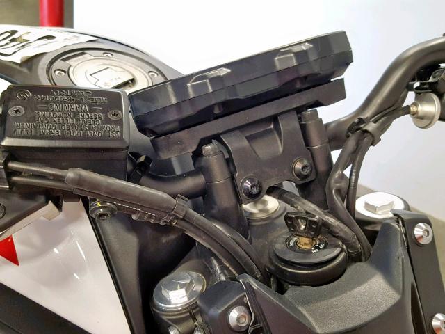 JYARM27E2JA001182 - 2018 YAMAHA MT07 WHITE photo 16