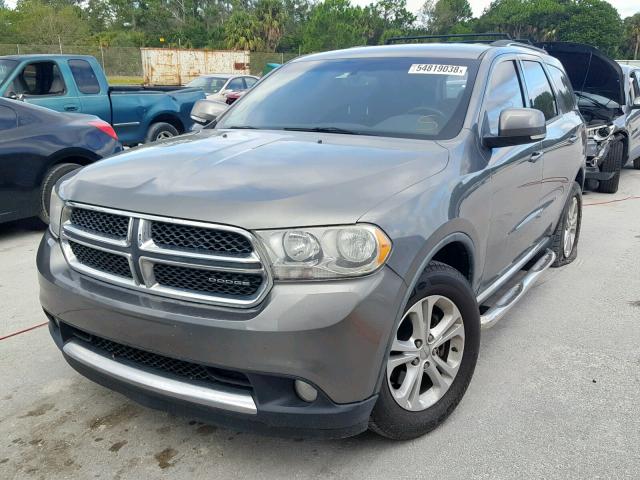 1D4RD4GG1BC732194 - 2011 DODGE DURANGO CR GRAY photo 2