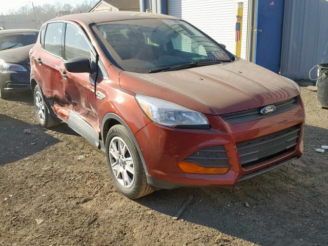 1FMCU0F7XFUA16189 - 2015 FORD ESCAPE S BURGUNDY photo 1