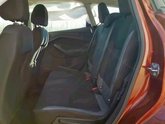 1FMCU0F7XFUA16189 - 2015 FORD ESCAPE S BURGUNDY photo 6