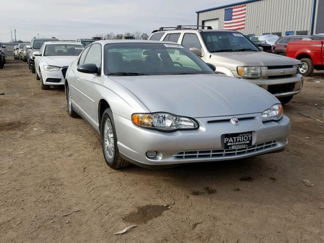 2G1WW12E6Y9172633 - 2000 CHEVROLET MONTE CARL ვერცხლისფერი ფოტო 1