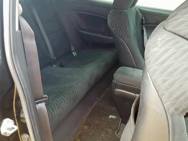 2HGFG1B89AH516970 - 2010 HONDA CIVIC EX შავი ფოტო 6