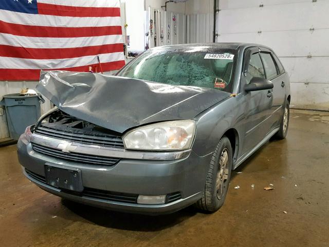 1G1ZU64844F156519 - 2004 CHEVROLET MALIBU MAX ნაცრისფერი ფოტო 2