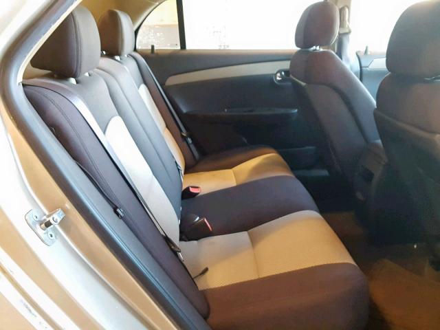 1G1ZG57B284191411 - 2008 CHEVROLET MALIBU LS 米色 照片 6
