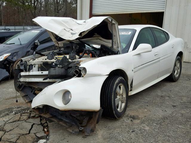2G2WP552981117657 - 2008 PONTIAC GRAND PRIX WHITE photo 2