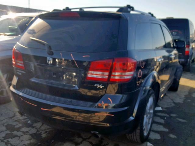 3D4GH67VX9T139700 - 2009 DODGE JOURNEY R/ BLACK photo 4