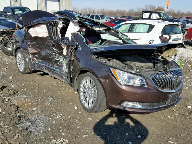 1G4GF5G33GF126477 - 2016 BUICK LACROSSE P BLACK photo 1