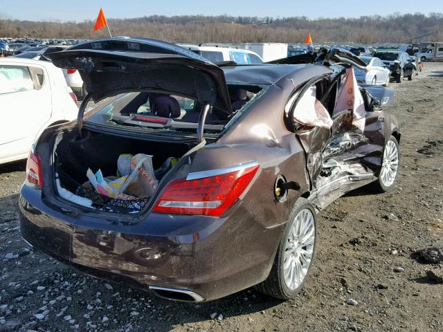 1G4GF5G33GF126477 - 2016 BUICK LACROSSE P BLACK photo 4