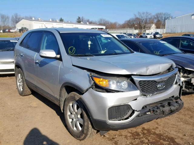 5XYKTCA1XBG168072 - 2011 KIA SORENTO BA SILVER photo 1