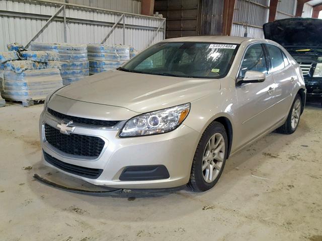 1G11C5SL4FF247231 - 2015 CHEVROLET MALIBU 1LT 金色 照片 2