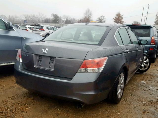 1HGCP268X9A126750 - 2009 HONDA ACCORD EXL GRAY photo 4