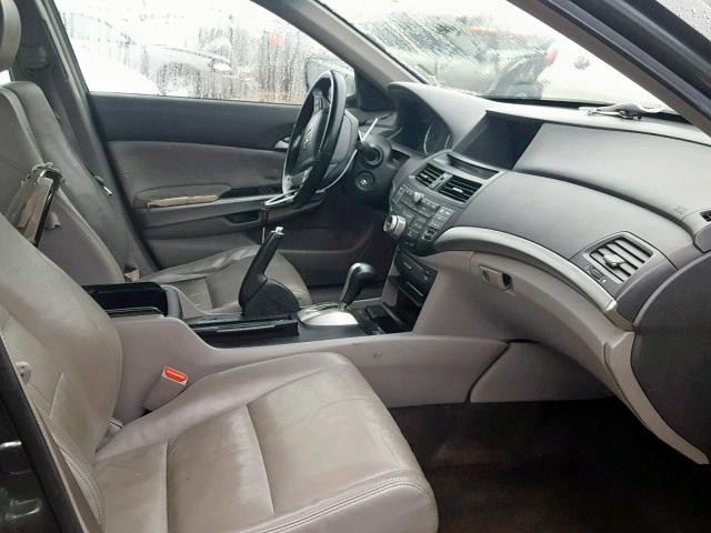 1HGCP268X9A126750 - 2009 HONDA ACCORD EXL GRAY photo 5