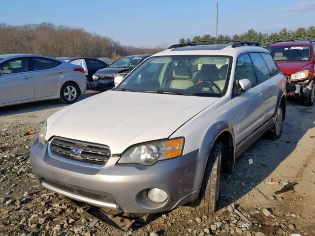 4S4BP85C954310603 - 2005 SUBARU LEGACY OUT WHITE photo 2