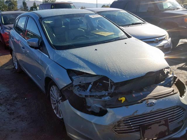 1FADP3R48EL382553 - 2014 FORD FOCUS BEV TEAL photo 1