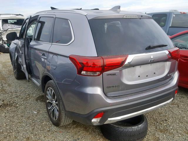 JA4AD3A37HZ059311 - 2017 MITSUBISHI OUTLANDER SILVER photo 3