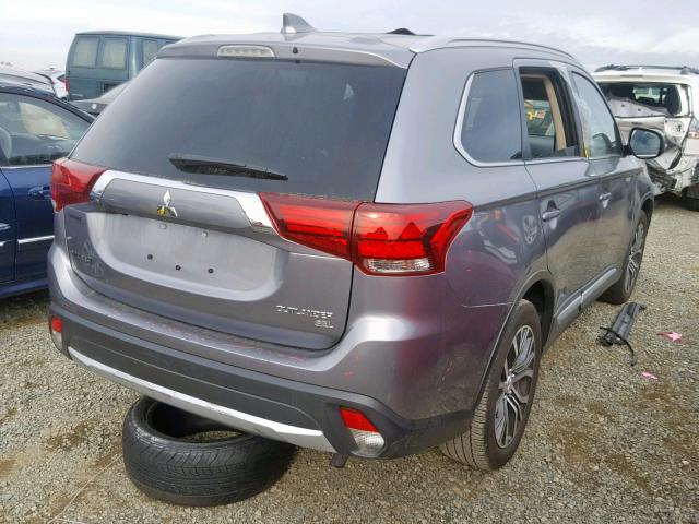 JA4AD3A37HZ059311 - 2017 MITSUBISHI OUTLANDER SILVER photo 4