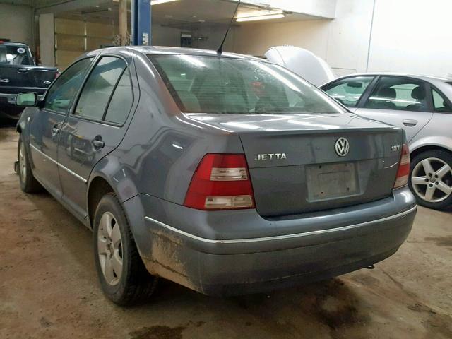 3VWSR69M65M036798 - 2005 VOLKSWAGEN JETTA GLS GRAY photo 3