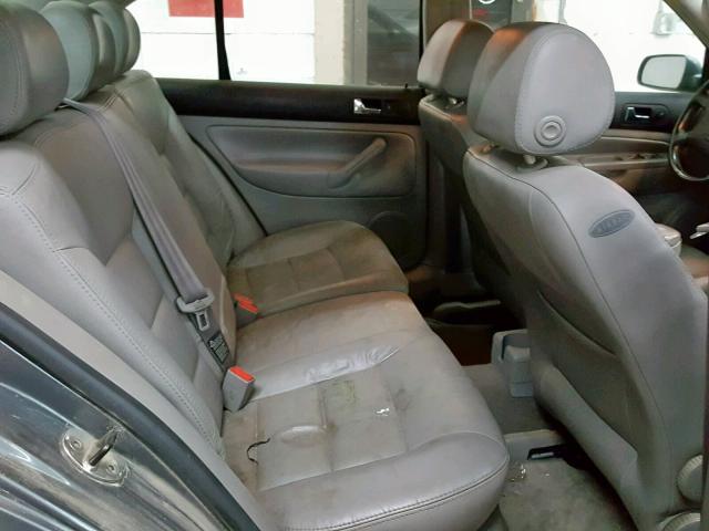 3VWSR69M65M036798 - 2005 VOLKSWAGEN JETTA GLS GRAY photo 6