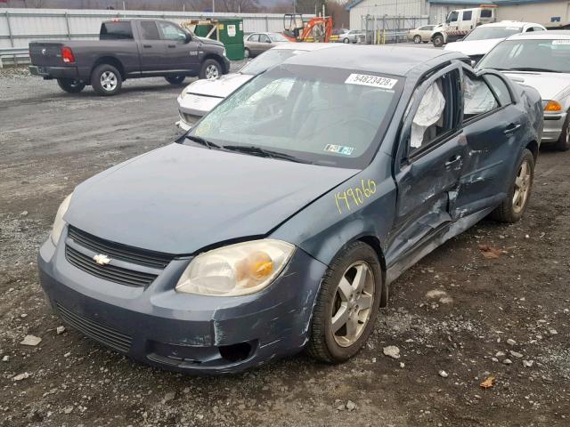 1G1AL58F367715543 - 2006 CHEVROLET COBALT LT GRAY photo 2