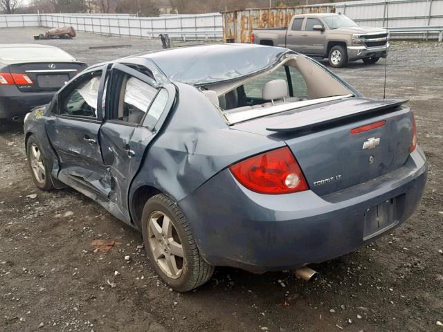 1G1AL58F367715543 - 2006 CHEVROLET COBALT LT GRAY photo 3