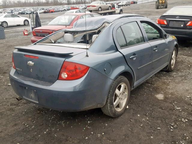 1G1AL58F367715543 - 2006 CHEVROLET COBALT LT GRAY photo 4