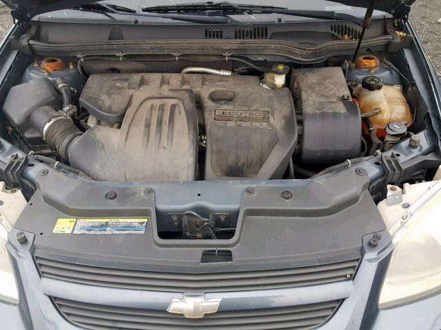 1G1AL58F367715543 - 2006 CHEVROLET COBALT LT GRAY photo 7