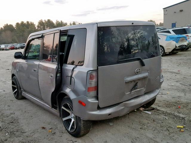JTLKT324650190125 - 2005 TOYOTA SCION XB Сұр фото 3