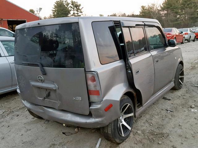 JTLKT324650190125 - 2005 TOYOTA SCION XB Сұр фото 4