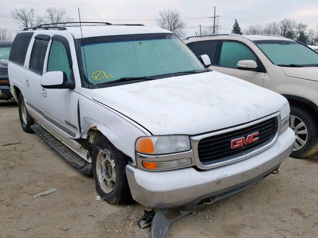 3GKFK16T5YG226431 - 2000 GMC YUKON XL K WHITE photo 1