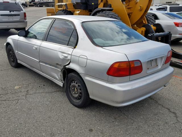 2HGEJ6613XH576422 - 1999 HONDA CIVIC BASE Gümüş foto 3