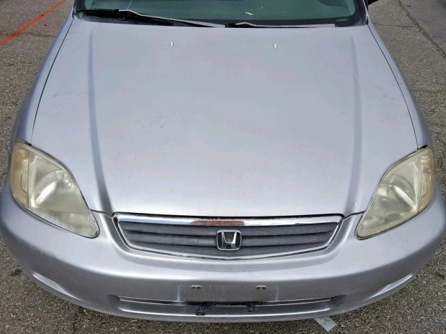 2HGEJ6613XH576422 - 1999 HONDA CIVIC BASE Gümüş foto 7