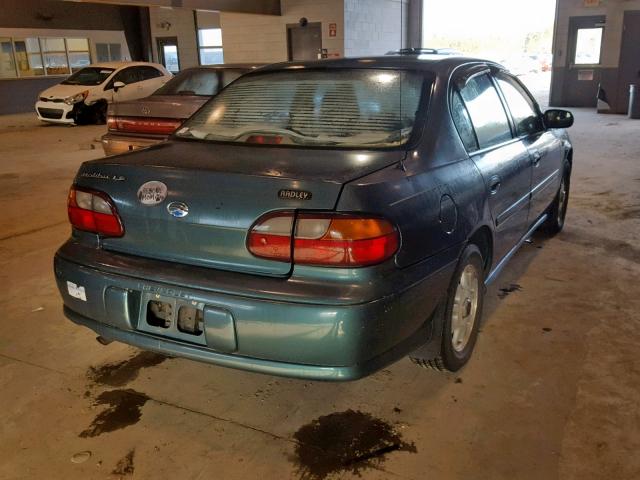 1G1NE52M1W6244534 - 1998 CHEVROLET MALIBU LS 绿色 照片 4