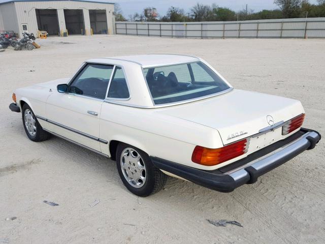 10704412020571 - 1974 MERCEDES-BENZ 300CE CV WHITE photo 3