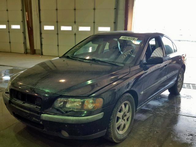 YV1RH59H042380757 - 2004 VOLVO S60 2.5T BLACK photo 2