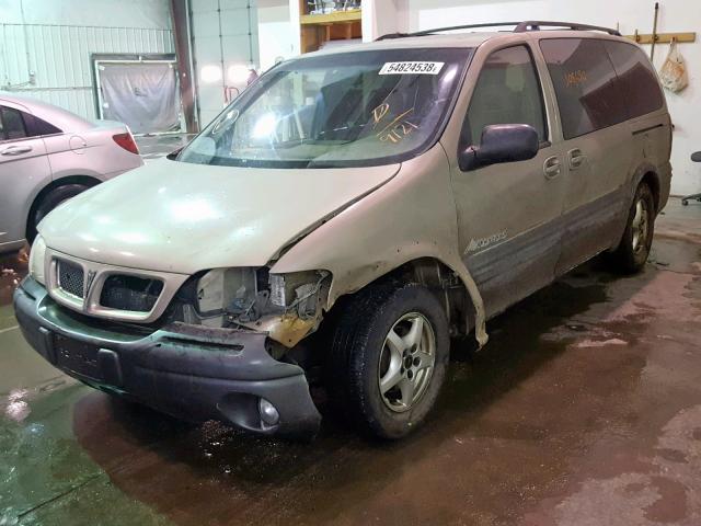 1GMDX03E4YD239121 - 2000 PONTIAC MONTANA GOLD photo 2