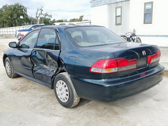 1HGCF86611A041594 - 2001 HONDA ACCORD VAL GREEN photo 3