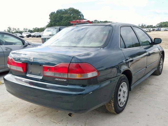 1HGCF86611A041594 - 2001 HONDA ACCORD VAL GREEN photo 4