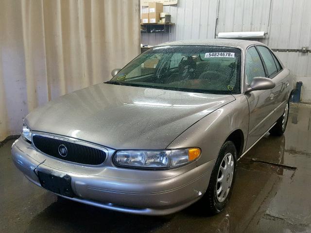 2G4WS52J731296727 - 2003 BUICK CENTURY CU TAN photo 2