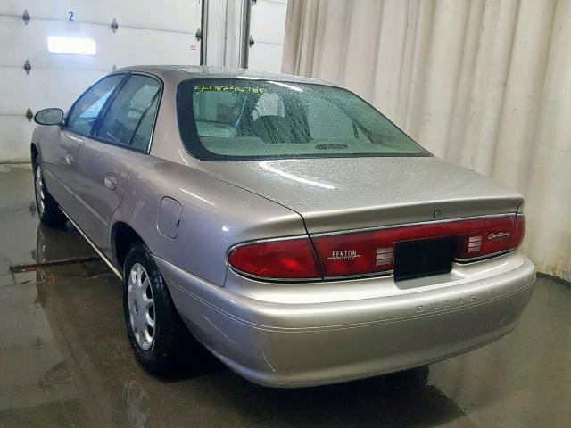 2G4WS52J731296727 - 2003 BUICK CENTURY CU TAN photo 3