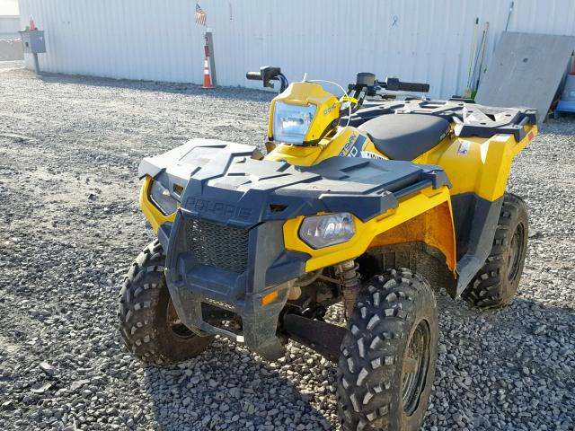 4XASEA571GA270775 - 2016 POLARIS SPORTSMAN YELLOW photo 2