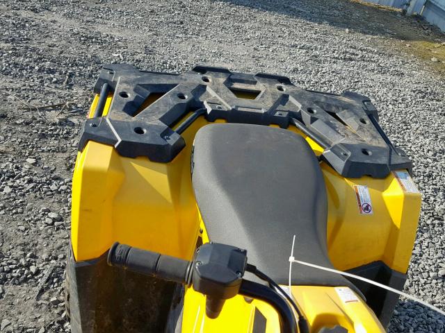 4XASEA571GA270775 - 2016 POLARIS SPORTSMAN YELLOW photo 6